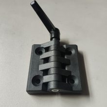 定位合页铰链 加厚尼龙合页铰链 自由设定任意角度止动铰链 铝型材合页