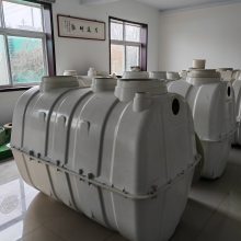 绍兴玻璃钢加厚化粪池 1-100立方隔油池污水大容量成品污水处理池 化粪池消防水罐隔油池水罐