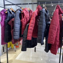 棉衣品牌折扣女装开店组装货源冬装中老年棉袄中长款羽绒服厚妈妈装棉衣大码棉服