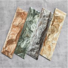 15×50户外瓷砖_乡村自建房墙砖文化石蘑菇石生产厂家