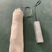 镁合金牺牲阳极生产厂家，预包装套装镁阳极块阴极保护防腐包