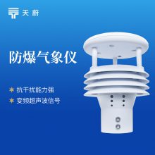 防爆气象五参数仪 天蔚 TW-WFB5 一体化防爆气象仪