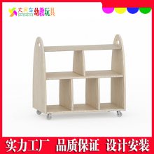 广西可定制儿童专用实木玩具柜 书柜 鞋柜幼儿园家具