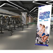 常州海报架X展示架60 160广告架宣传架易拉宝门型展架 韩式加重60X160cm