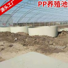 供应PP养殖池板材可现场焊接耐酸碱pp养殖鱼池颜色尺寸可定制