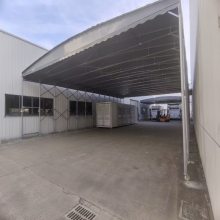 诚顺专业定做雨棚 移动收缩帐篷 清洗维护方便