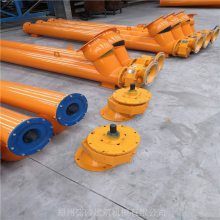 定制219水泥螺旋输送机 螺旋减速机中吊轴叶片尾盘配件