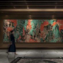 唐卡纹样装饰画如何演绎？拉萨酒店软装的信仰温度与高原诗意