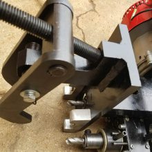 中拓雙眼內(nèi)燃鋼軌鉆孔機(jī) 雙眼打眼機(jī)可定制 雙孔軌道鉆機(jī)