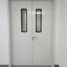 医院病房门钢木质带观察窗诊室门卫生间门带透气百叶