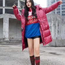 折扣女装尾货撤柜工厂雨贝尔羽绒服反季实体re销好货