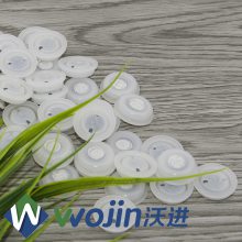 供应密封铝箔袋透气阀 猪饲料防潮密封铝箔袋气阀 咖啡豆包装袋排气阀WJ1901-2PE