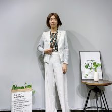 哥弟同风格女装 浩洋国际2021春 商务通勤风格女装春秋季薄外套 直播货源批发 快手抖音货源销售