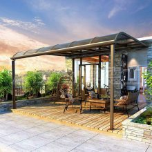 专业安装别墅露台棚 门口窗棚 铝合金遮阳棚 挡雨棚