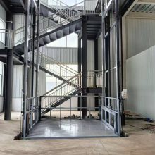 供应小型简易提升机 厂房阁楼仓库载货电梯 车间工业导轨式升降货梯