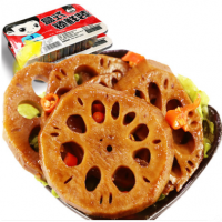 卤香藕片封盒锁鲜气调包装机 卤味食品充氮气锁鲜包装机