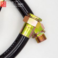 DN32*1500mm 防爆导线管 黑色线管 pvc橡胶护套防尘绕线