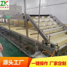 本溪全自动蒸汽式加热腐竹机 腐竹机加工视频 中科圣创豆制品直销商