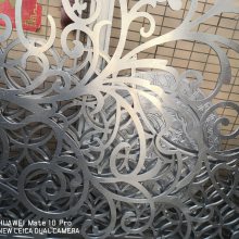 广州直销 铜铝屏风雕刻加工， 铜铝艺大门浮雕花、雕刻花、联系罗生专业金属加工