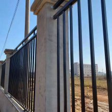 郑州铁护栏加工厂 铝艺围墙 铁艺围栏 铝大门定做 锌钢栅栏现货