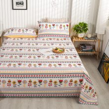 京安嚞新款系列棉质家用单品床单学生宿舍床单