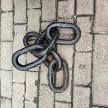 矿车三环链30*108 矿用锻打圆环链 热处理多规格 中隧