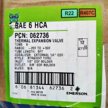 Emerson艾默生BAE7-1/2ZAA_R410A热力膨胀阀066873