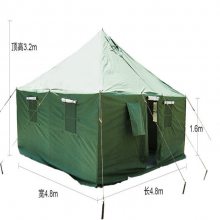 寒区96指挥拉练帐篷 集训防水野外防雨加厚班帐篷