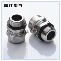 不锈钢格兰头NPT1/2美标锥牙防爆电缆密封接头
