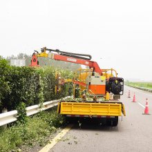 绿篱修剪机 车载式高速公路绿化中分带高空修枝机 伸缩臂园林绿篱机