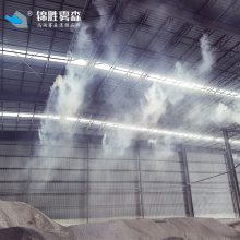 山东高压雾森系统设备,人造雾除尘,喷雾除尘