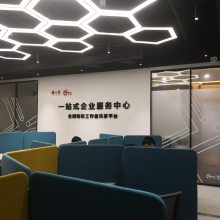 龙华新区企业VIS设计，办公室背景墙字，防撞条，门牌，名片设计制作印刷服务