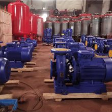 上海超盾专业生产空调热水循环泵 空调热循环泵 ISW型卧式离心泵