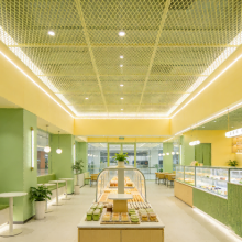 酒店航诚吊顶幕墙墙面金属装饰铝拉网源头厂家