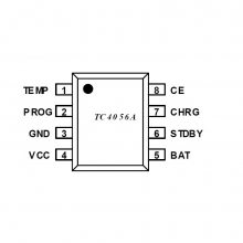 TC4056A 1A﮵IC AD4056 TP4056 GC4056