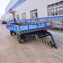 供应北京叉车牵引平板拖车 1-50吨小型牵引平板车 转运平板车