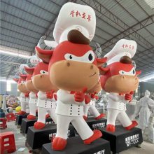 吴川动漫卡通雕塑厂家 医护卡通人物雕塑价格