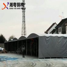 昆明市五华区移动推拉棚 活动蓬 帐篷大型户外车棚雨棚 收缩大排档遮阳折叠厂家定做