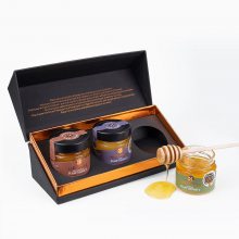 3瓶套装蜂蜜包装精品盒定做 翻盖精致蜂蜜礼品精品盒