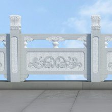 花岗岩石栏杆雕刻加工批发报价