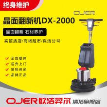 DX-2000石材翻新机 晶面机 多功能单刷机 石家庄大理石结晶翻新机