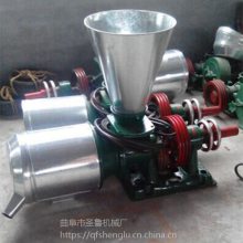 家用小型磨面机 圣鲁牌小麦面粉机 麦子麦麸脱皮磨面机