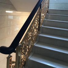 欧式/欧美雕刻铝楼梯扶手溢升工程显得大气设计YSc444