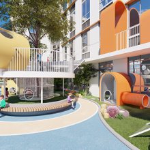 中山特殊教育机构装修施工效果图 深圳市变色龙设计顾问供应