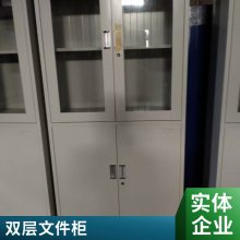 办公铁皮文件柜 钢制档案柜定做 方舱医院防疫铁皮柜 空间容量大