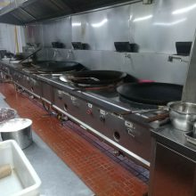 苏州专业酒店餐厅饭店厨房设备维修不锈钢厨具设备节能中炒炉更换炉头