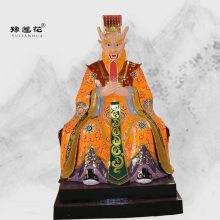 四海龙王彩绘雕塑图片龙王爷神像东西南北掌管四方龙王神像