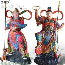 托塔李神像 三眼杨戬神像塑像 神将李靖神像生产