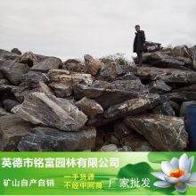 大型公园假山石5鱼池驳岸石太湖石 公园太湖石假山