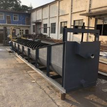 热销中大型矿用螺旋式河卵石洗砂机 鹅卵石细沙料双绞龙洗沙机 全套洗沙设备生产厂家